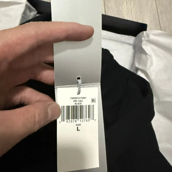 Ralph Lauren Purple Label Pullover Hoodie Black - Picture 6 of 7